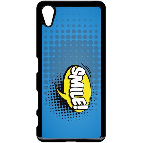 Coque Sony Xperia X Performance Smile Fond Bleu