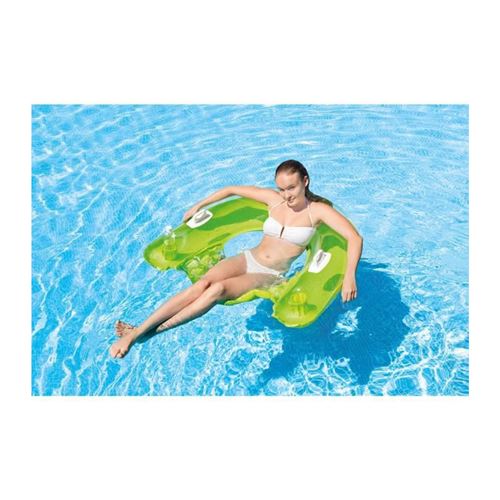 Matelas de piscine semi-immergé en maille Intex - coloris au choix