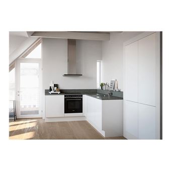 Siemens iQ100 HE510ABS2 - Four - encastrable - niche - largeur : 56 cm - profondeur : 55 cm - hauteur : 60 cm - classe A - acier inoxydable - 1