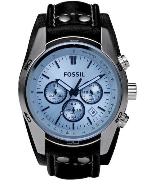 Fossil Montre Femme, Homme Ch2564 Argent
