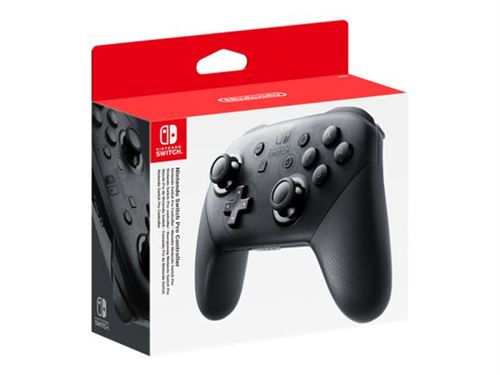 NINTENDO Pro Controller - Manette de jeu - sans fil - pour Nintendo Switch