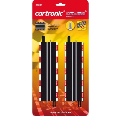 Cartronic voiture Vitesse cheville droite 18cm noir 2 pièces