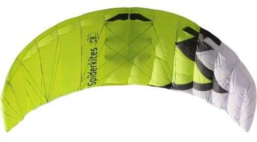 Spiderkites flyer à deux lignes Wasabi 1.5 155 cm jaune