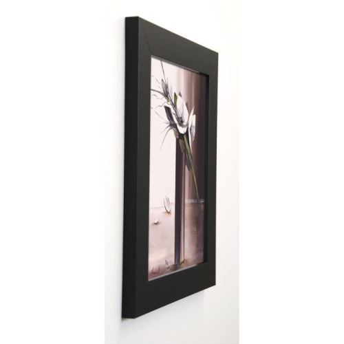 TRAMONI OLIVIER Image encadrée Bouquet blanc II 31x37 cm Marron