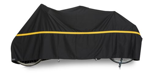 VK housse de protection pour vélo Tandem de Luxe 120 x 300 cm noir