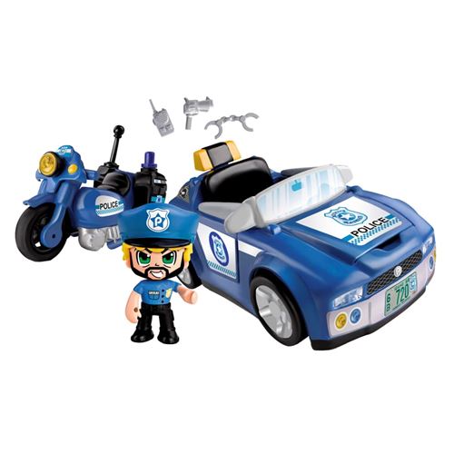 PinyPon Véhicule de police en jouet d'action - Voiture - Achat
