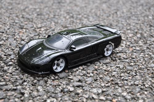 OHP IW05 1:28 Voiture télécommandée Saleen Voiture Drift Noir