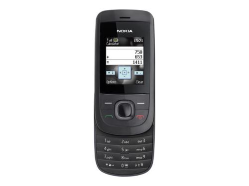 Nokia 2220 Slide - Téléphone de service - Écran LCD - 128 x 160 pixels - rear camera 0,3 MP - graphite
