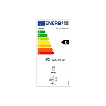 Réfrigérateurs 1 porte 201L Froid Statique LIEBHERR 55.9cm D, IRD4120-20
