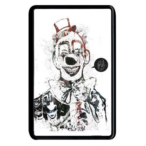 Coque amazon kindle fire 7 creative art scary clown