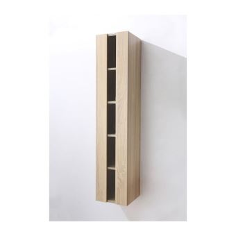 Loungitude Colonne De Salle De Bain Alban L 25 Cm Decor Chene