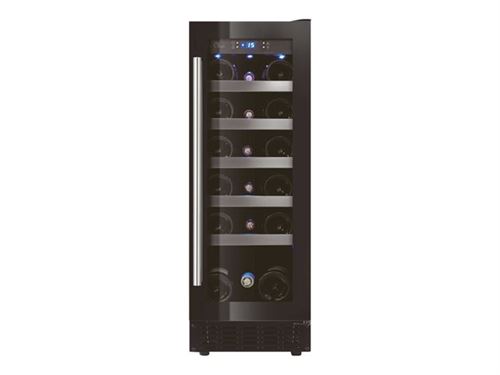 Le Chai Lmn 180 - Cave À Vin - Encastrable - Niche - Largeur : 30 Cm - Profondeur : 60 Cm - Hauteur : 82 Cm - 56 Litres - Classe F - Noir