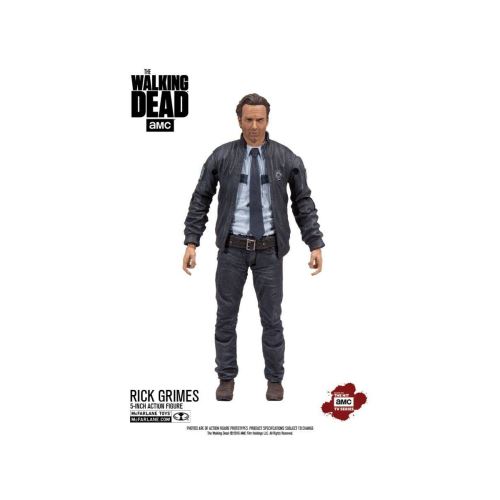 The Walking Dead - Figurine Constable Rick Grimes 13 cm