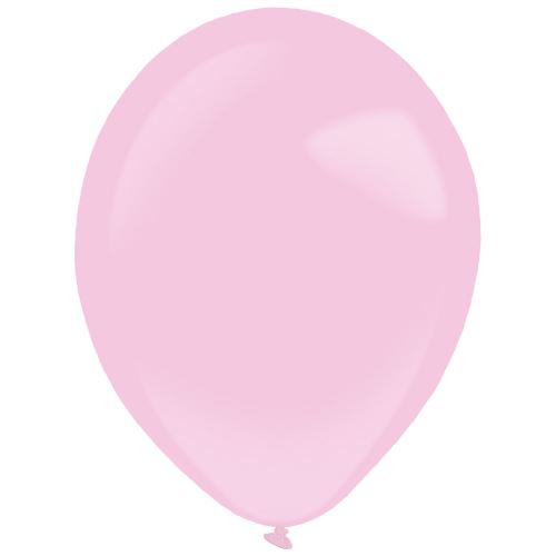 Amscan ballons 35 cm en latex rose clair 50 pièces