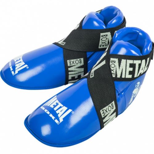 Protège pieds full contact Métal Boxe-Protège Pieds Bleu - M (MB165MB)----Protège Pieds Bleu - M (MB165MB)-----------Protège Pieds Bleu - M (MB165MB)-----