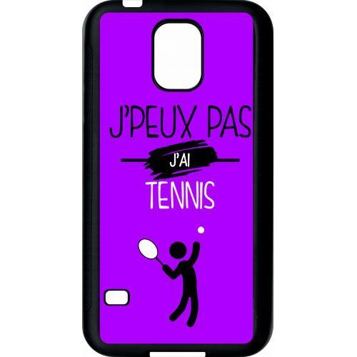 Coque samsung s5 j peux pas j ai tennis 7