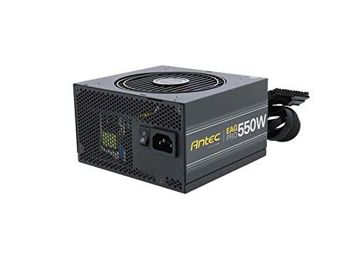 Antec EA550G Pro-EC 550W ATX Noir unité d'alimentation d'énergie - Unités d'alimentation d'énergie (550 W, 100 - 240, 50 - 60, Actif, 110 W, 504 W)