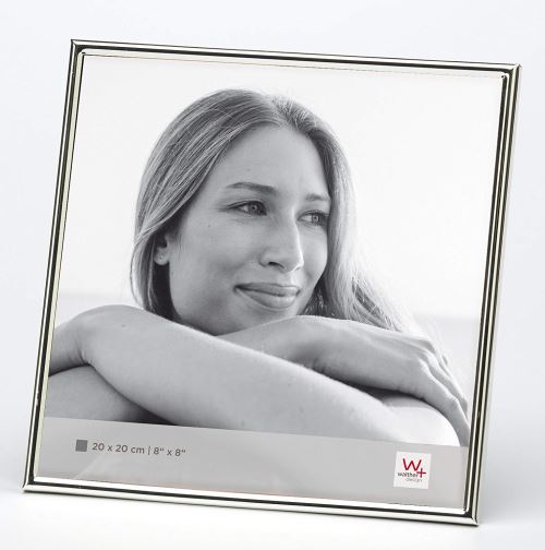 Walther Design Chloe Cadre Photo, Argent, 20 X 20 Cm