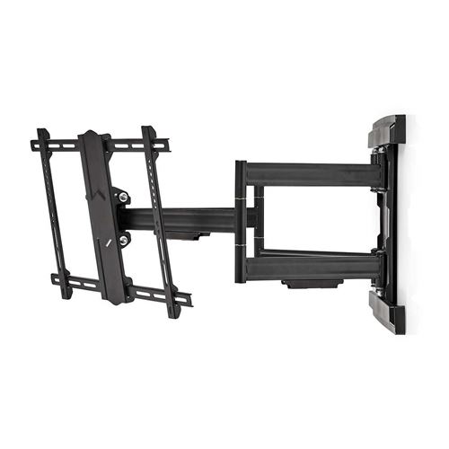Nedis TVWM6551BK Support Mural à Mobilité Intégrale pour TV | 37-80 | Max. 70 kg | 6 Points de Pivot