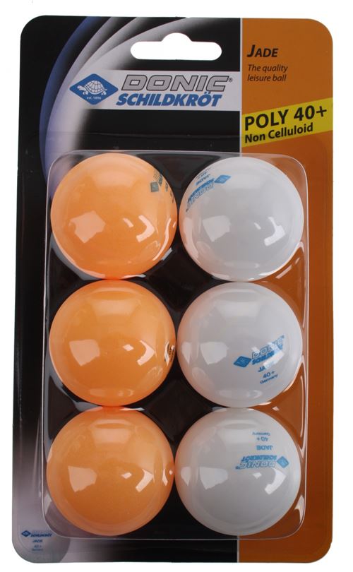 Donic Schildkr&ouml;t balles de tennis de table Jade 6 pi&egrave;ces wi / ou 