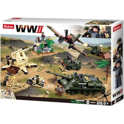 Sluban-M38-B0697 Construction Set, M38-B0697, Multi Colour