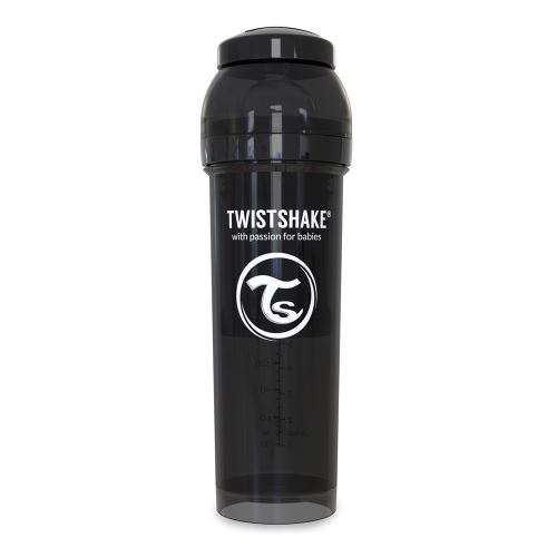 Biberon anti-colique Twistshake Noir 330ml