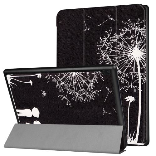 Etui en PU  plus les trois volets stand dandelion pour votre Lenovo Tab 4 10 Plus