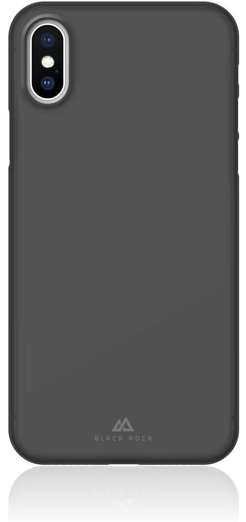 COER Ultra Fin pour iPhone XS/X Transparent Noir