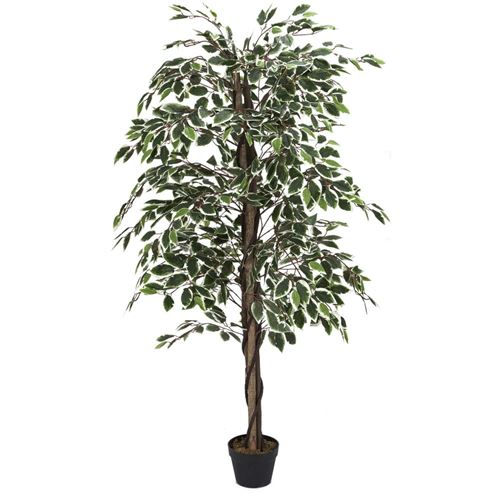 The Home Deco Factory - Plante artificielle feuillage panach&eacute; 160 cm