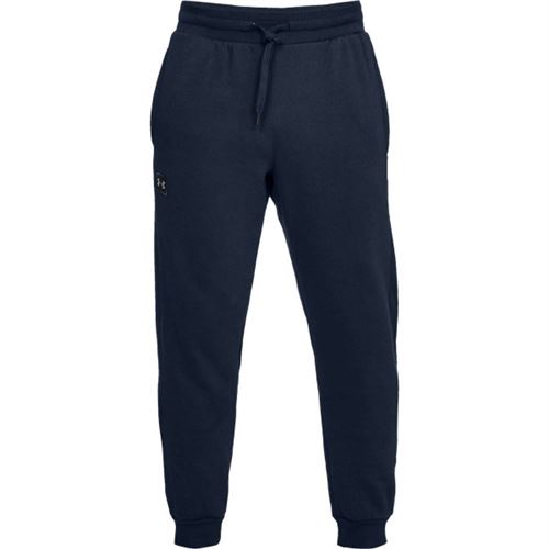 Pantalon Under Armour Rival Fleece Bleu Marine pour Homme Taille - L