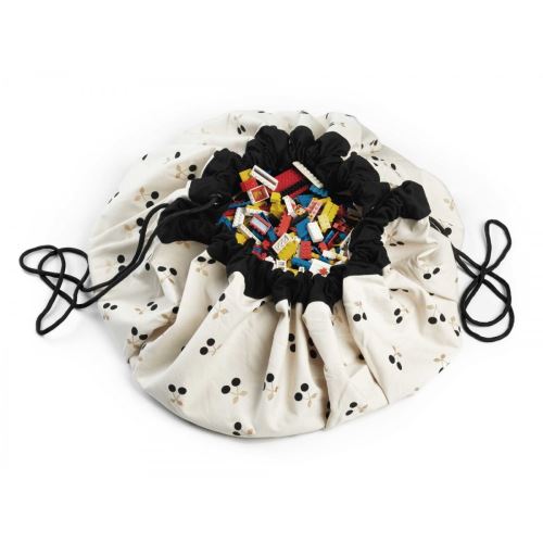 Sac à jouets et tapis de jeux 2 en 1 Cerise en or Play and Go