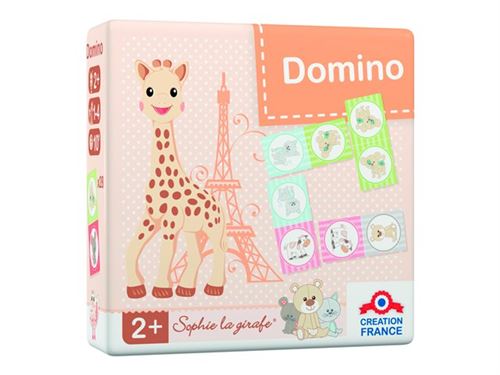 Générique Sophie La Girafe - Domino - Puzzle - Jeu De Tuiles - 28 Pièces
