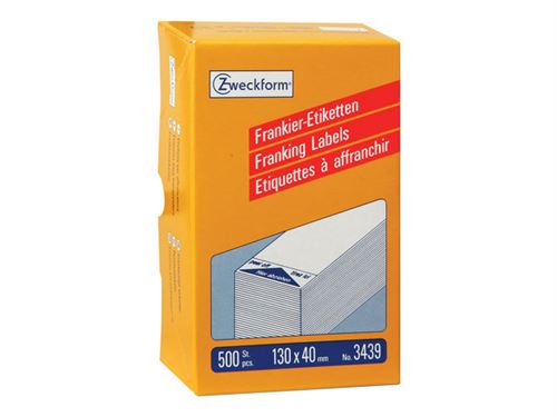 Avery Zweckform Franking Labels - étiquettes - 500 étiquette(s)