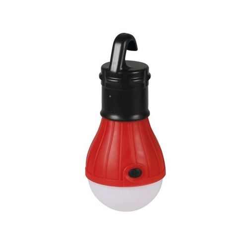 Expert line lampe de camping 3 led rouge