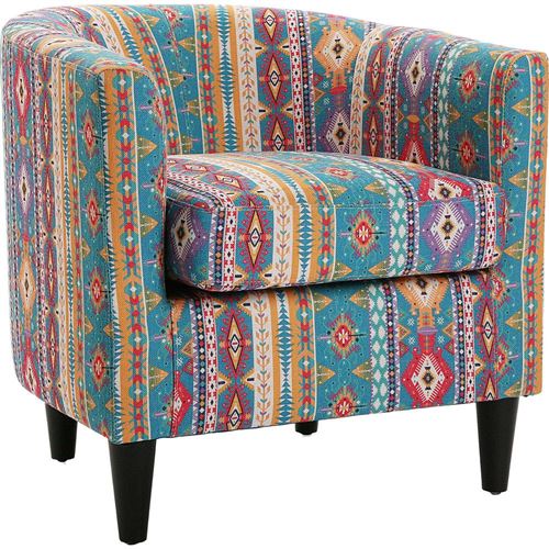 Versa - Fauteuil club en tissu Karlsen