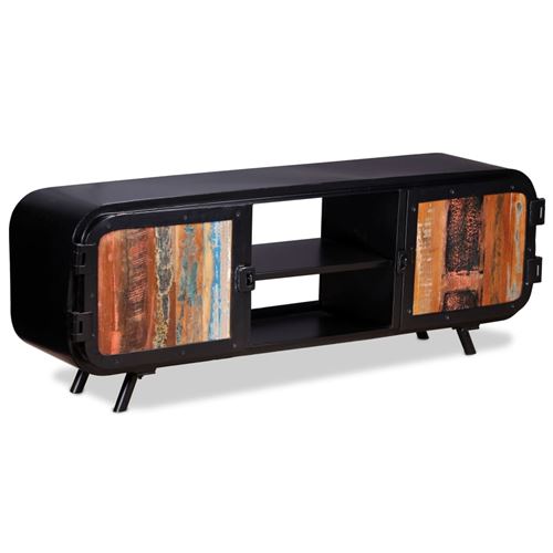 vidaXL Tv-meubel gerecycled hout 120x30x45 cm