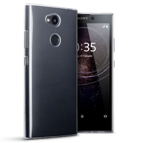 Coque Souple en Gel Silicone pour Sony Xperia L2 Mate Fine et Légère - Transparent