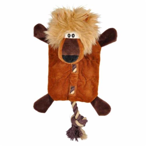 Paris Prix - Peluche Pour Chien lion 37cm Marron