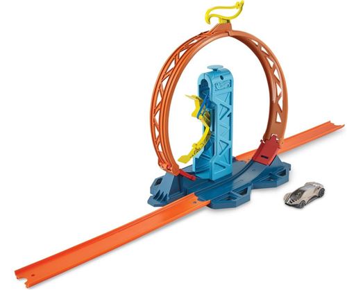 Hot Wheels runway Run Kicker boys 70 cm orange/bleu