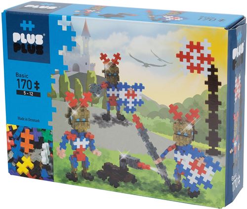 Plus-Plus Mini Basic Golden Knight 170 pièces