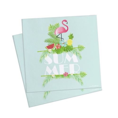 20 Serviettes - summer - 33 x 33 cm