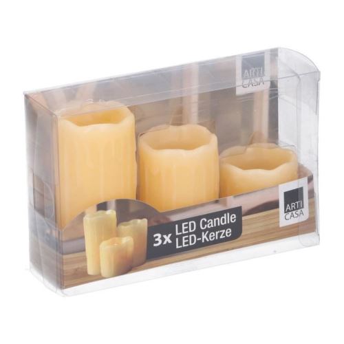 Bougie LED - 3 Pieces