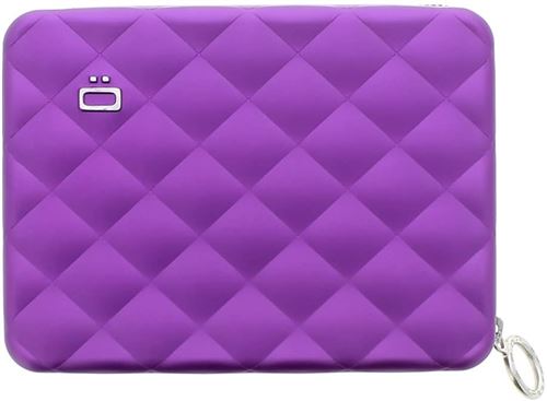 Ögon Designs portefeuille Passeport matelassé 14 cm violet