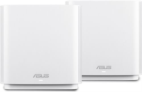 Routeur ASUS ZenWiFi AC 3000 90IG04T0-MO3R40 - 2.4 GHz - 5 GHz - 2 pièces - Blanc