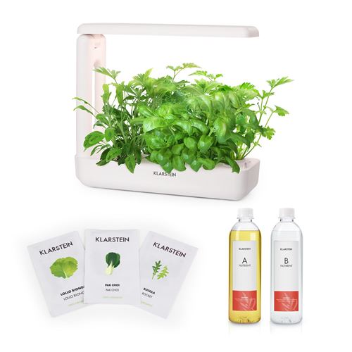 Klarstein GrowIt Cuisine Kit de démarrage Culture Indoor pour 12 plantes - kit de semences Salad Seeds
