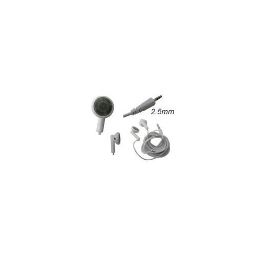 Casque pour Baladeur - Compatible IPOD Jack 2.5mm - Coloris BLANC