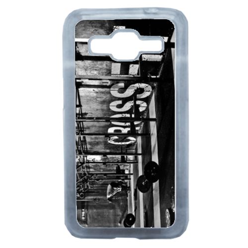 Coque Crossfit Compatible Samsung Core Prime Transparent