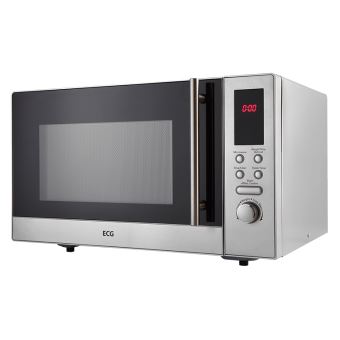 ECG - MTD231S - Four à micro-ondes en inox 23 l - 800 W - 1