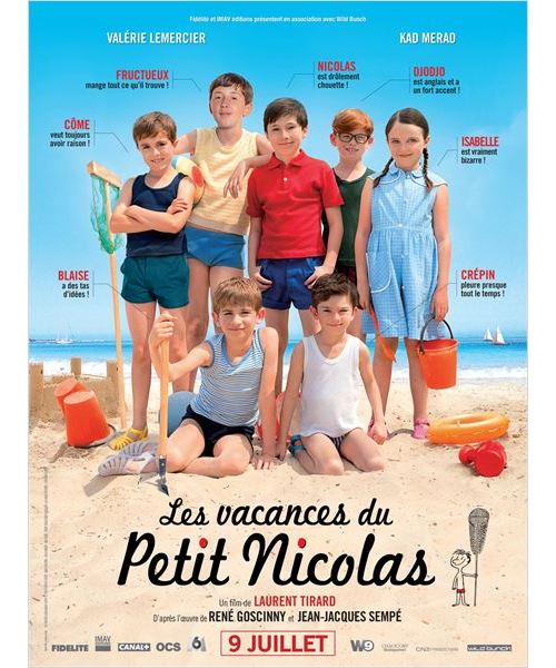 Les Vacances du Petit Nicolas AFFICHE CINEMA ORIGINALE