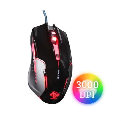 Souris Gaming 6D - E-BLUE - EMS607BKAA-IU - Auroza G